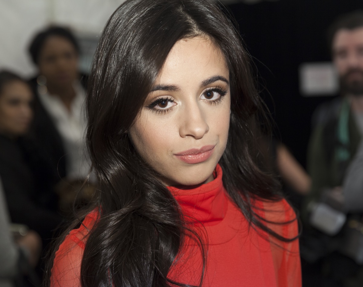 New,York, ,February,12,,2015:,Camila,Cabello,Prepares,Backstage