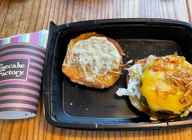 cheesecake factory burger