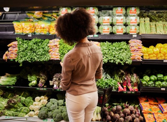 fresh produce section