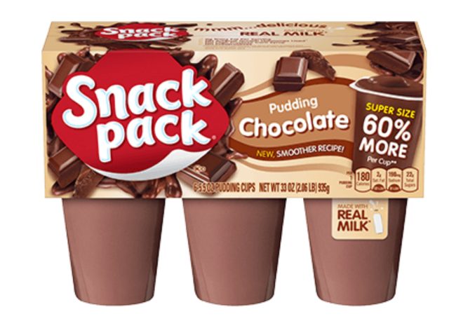 hunt's snack pack