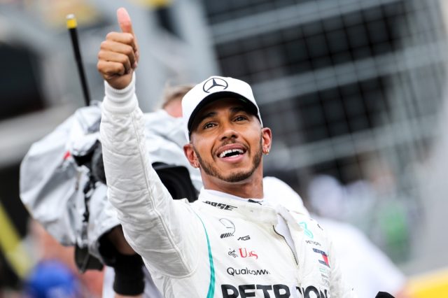 Lewis Hamilton at Le Castellet, France