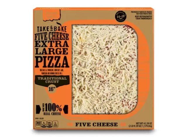 mama cozzi's pizza kitchen five cheese extra large take & bake pizza