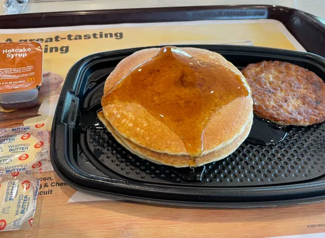 mcdonalds hotcakes sausage