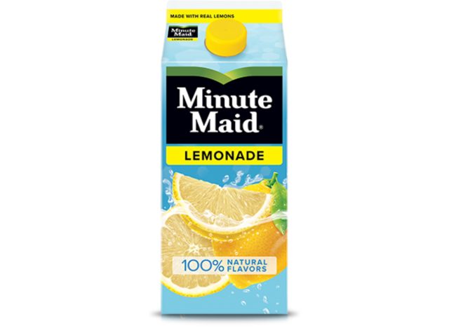 minute maid lemonade