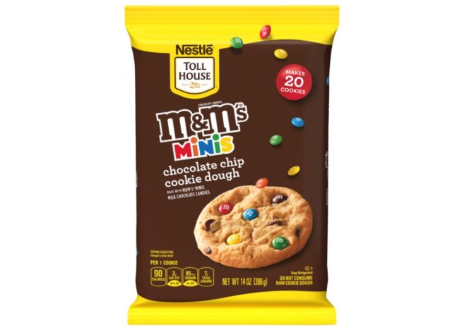 nestle m and m cookie dough