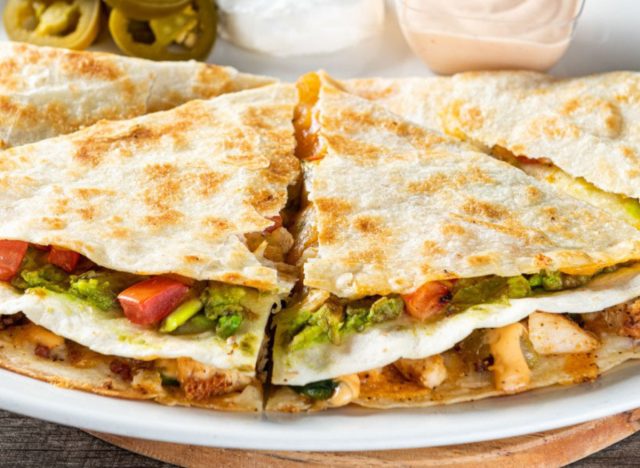 on the border quesadilla