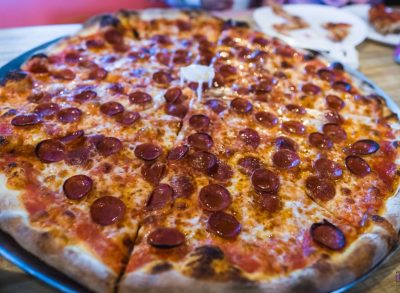 paulie gee's slice shop pepperoni pie