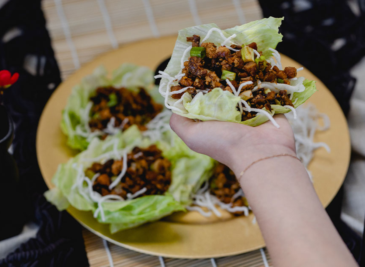 p.f. chang's lettuce wraps