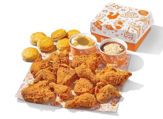 popeyes 12-piece chicken family meal