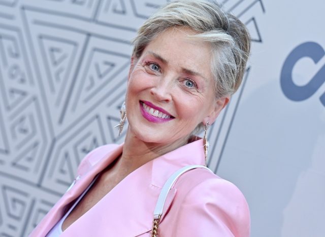 Sharon Stone attends the 2022 CORE Gala