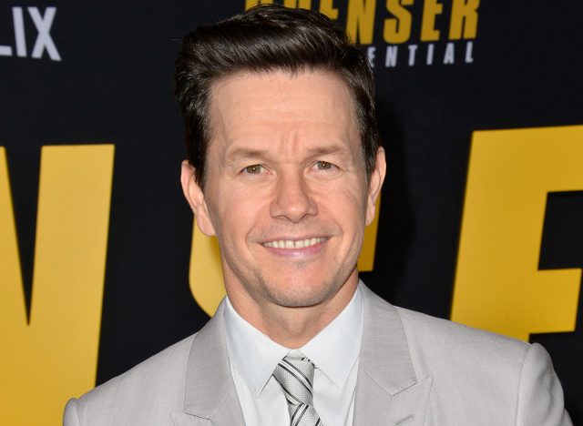 Mark Wahlberg looking at camera