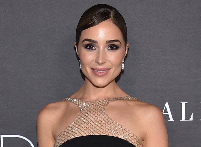 Olivia Culpo looking at camera