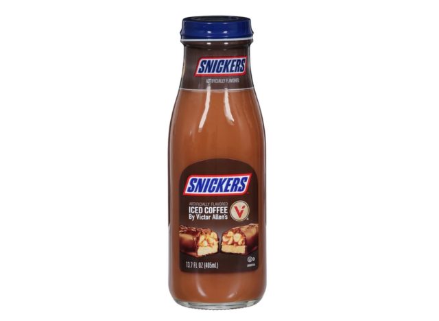 snickers iced coffee