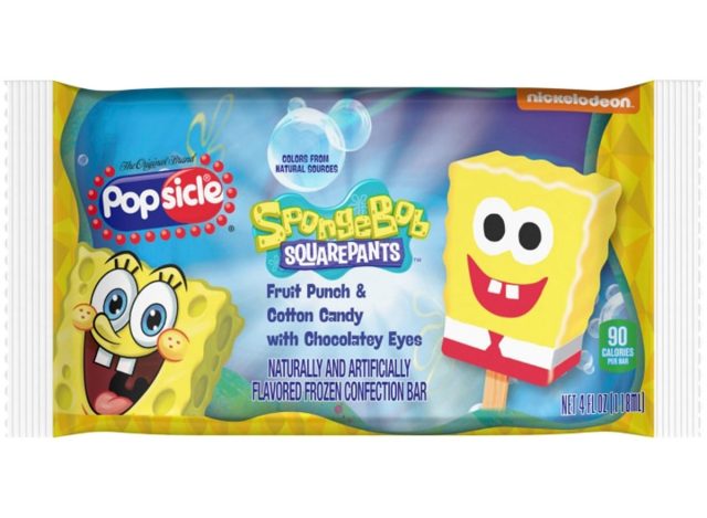 SpongeBob SquarePants Popsicles
