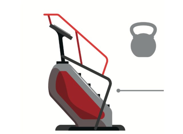 illustration of stair climber