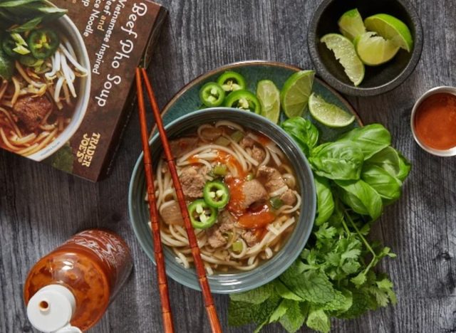 trader joe's beef pho soup