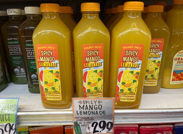 trader joe's spicy mango lemonade