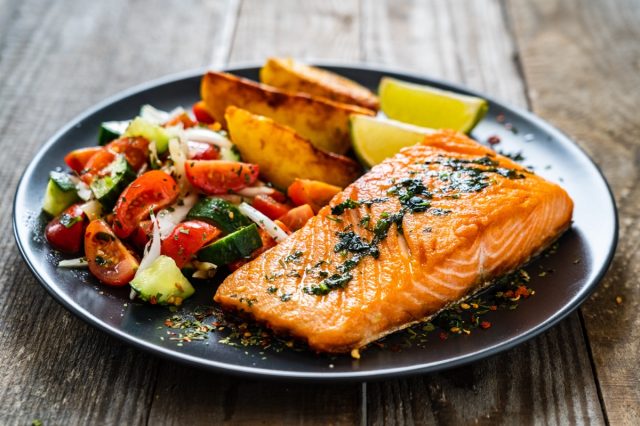 Salmon fillet