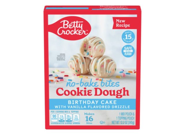 Betty Crocker cookie dough cake bites