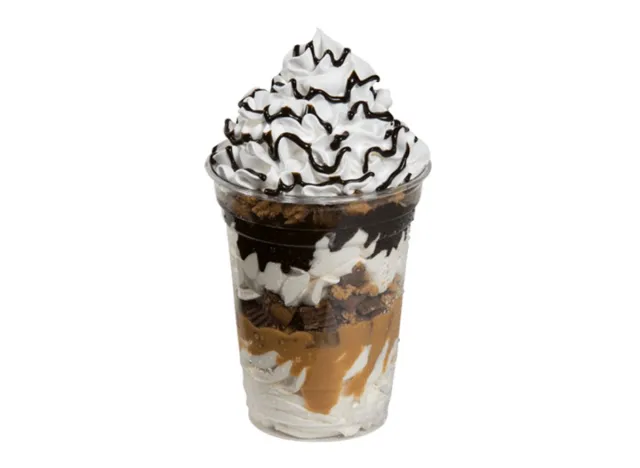 Carvel peanut butter cup sundae