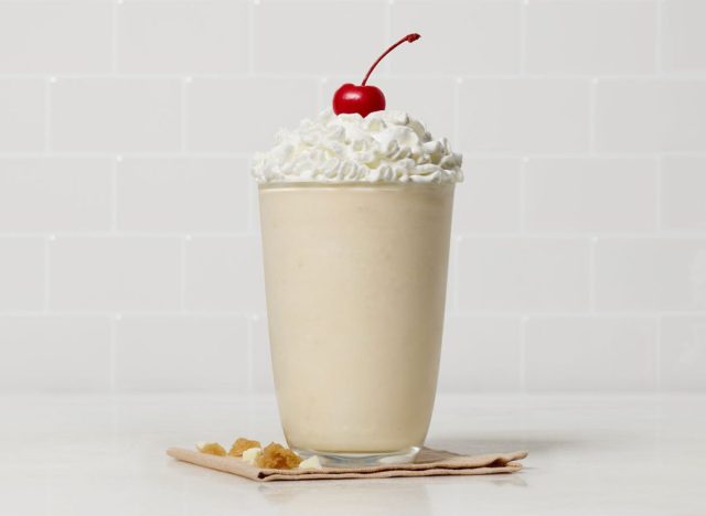 Chick-fil-A Caramel Crumble Milkshake