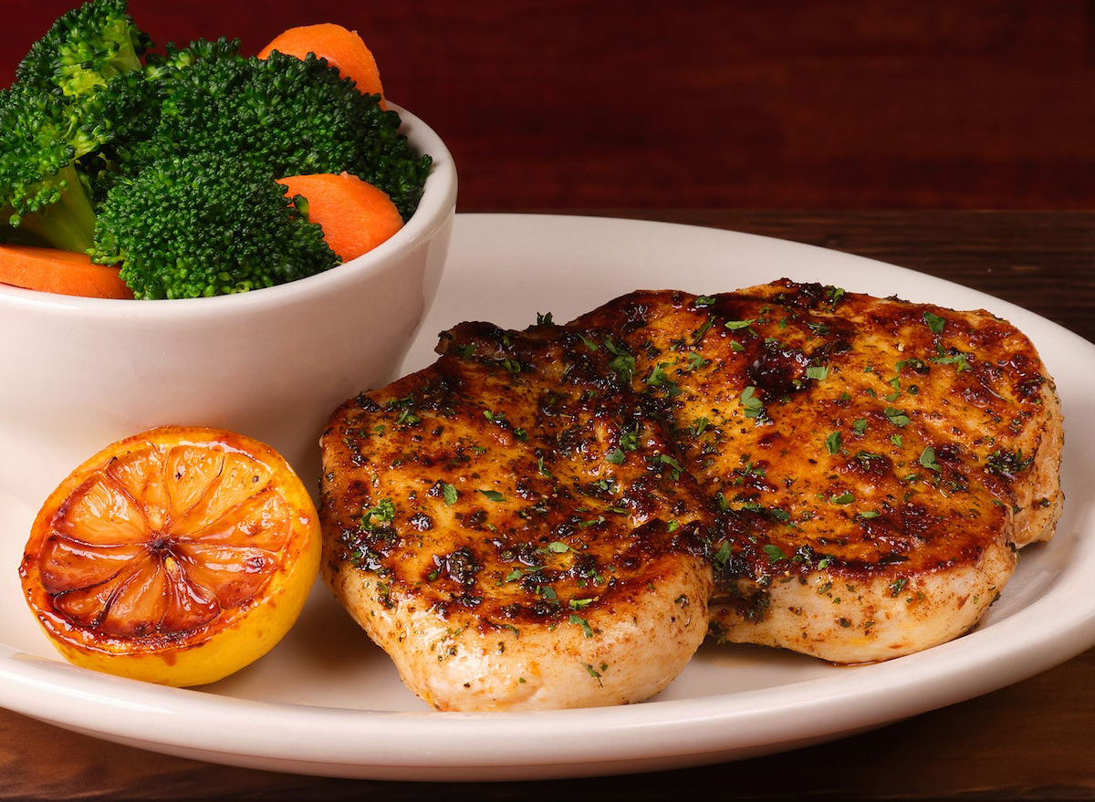 Herb Crusted Chicken at Texas Roadhouse