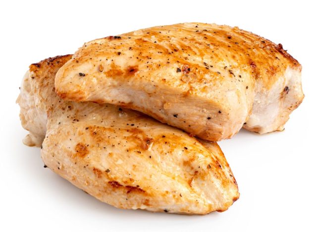 Cooked chicken breast