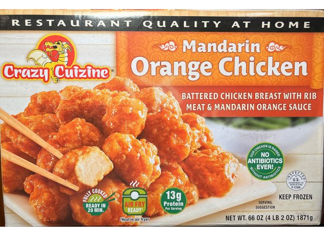 Crazy Cuisine Mandarin Orange Chicken from Costco