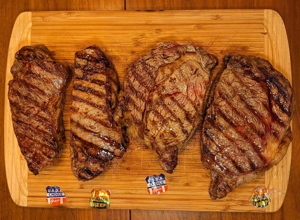 Costco Steaks Taste Test Choice vs. Prime