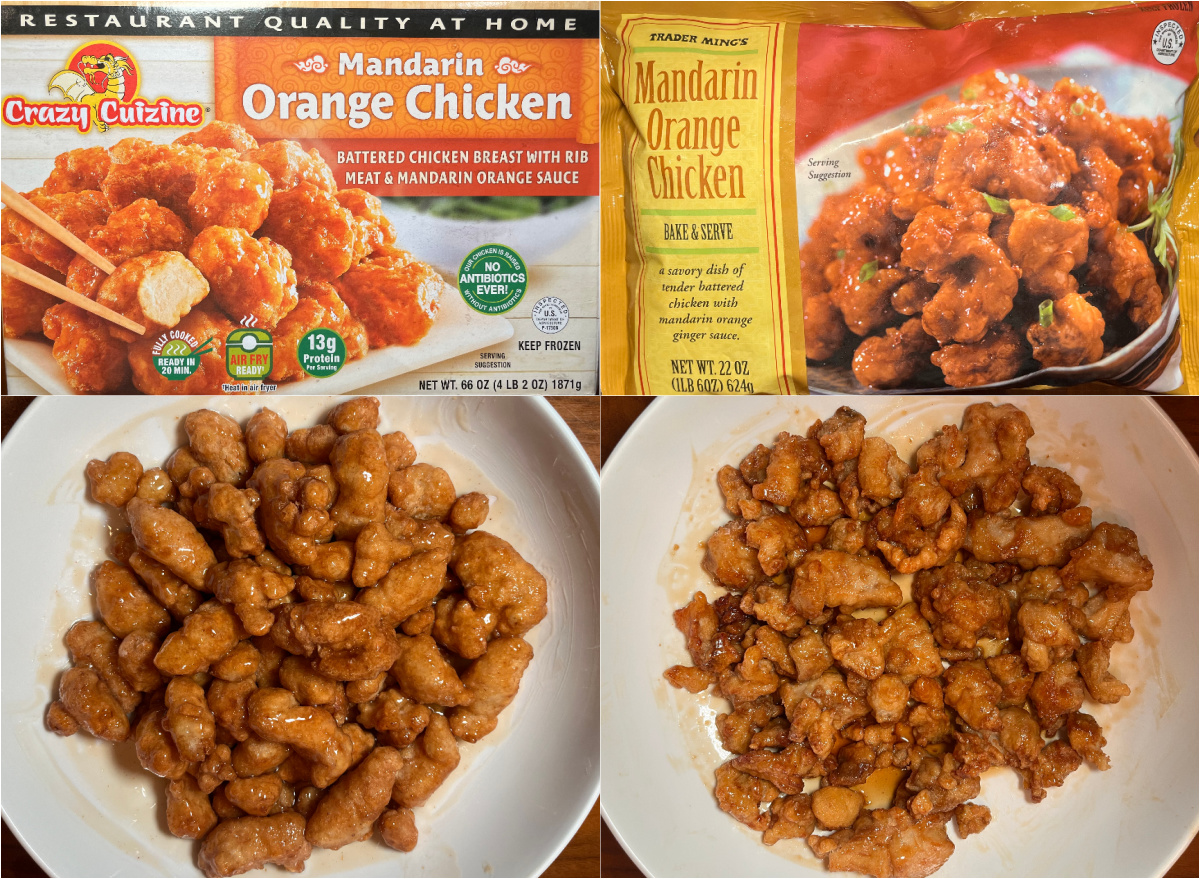 Costco vs. Trader Joe's: Orange Chicken Taste Test