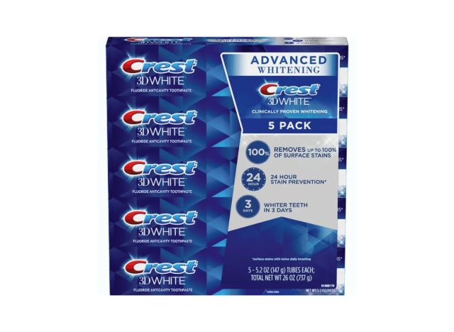 Crest 3D White toothpaste