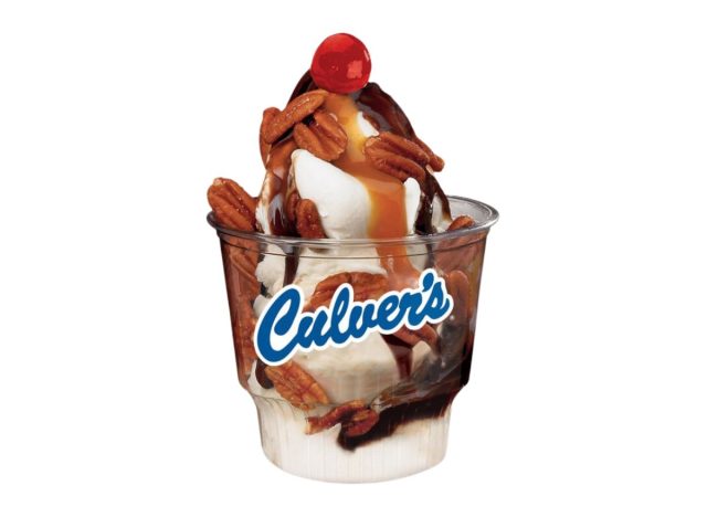 Culver's Turtle Sundae