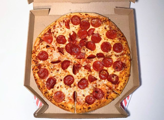 Domino's pepperoni pizza