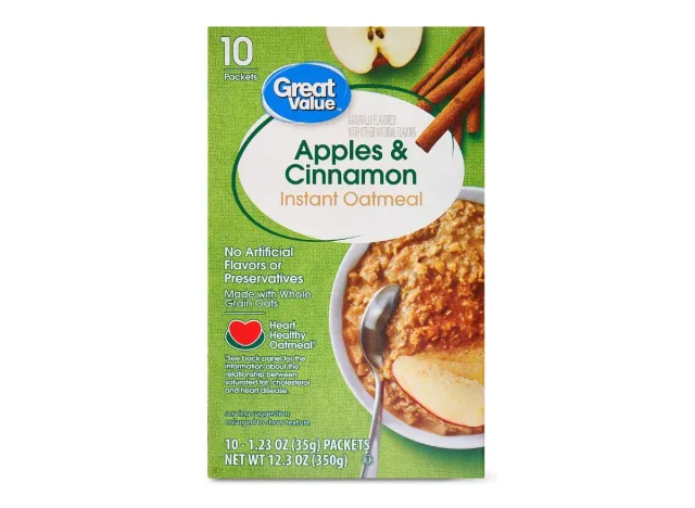 Great Value Instant Oatmeal