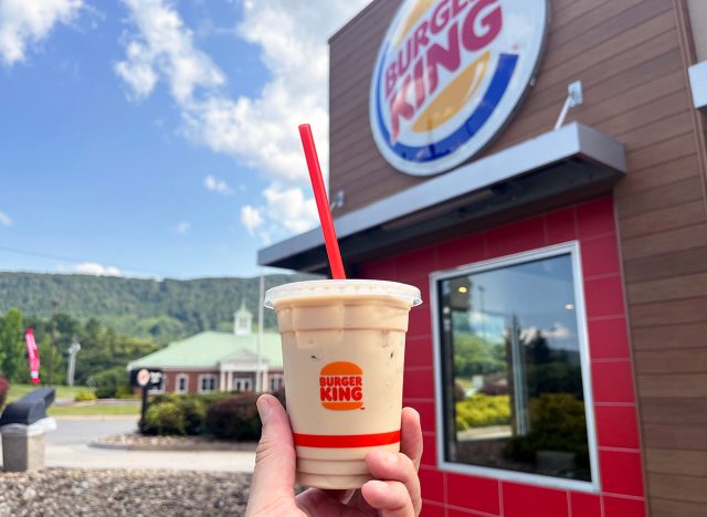 Iced Coffee at Burger King