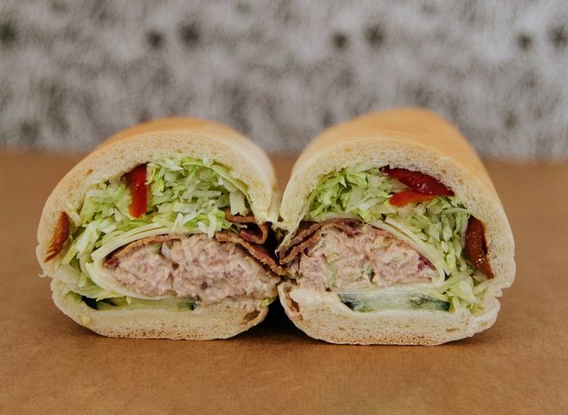 Tuna sandwich at Jimmy Johns