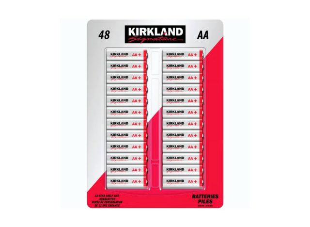 Kirkland Signature batteries