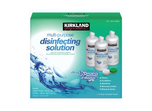 Kirkland Signature lens solution