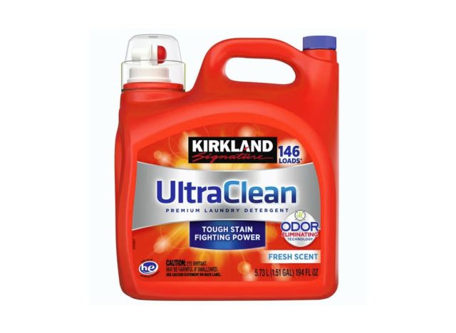 Kirkland Signature liquid laundry detergent