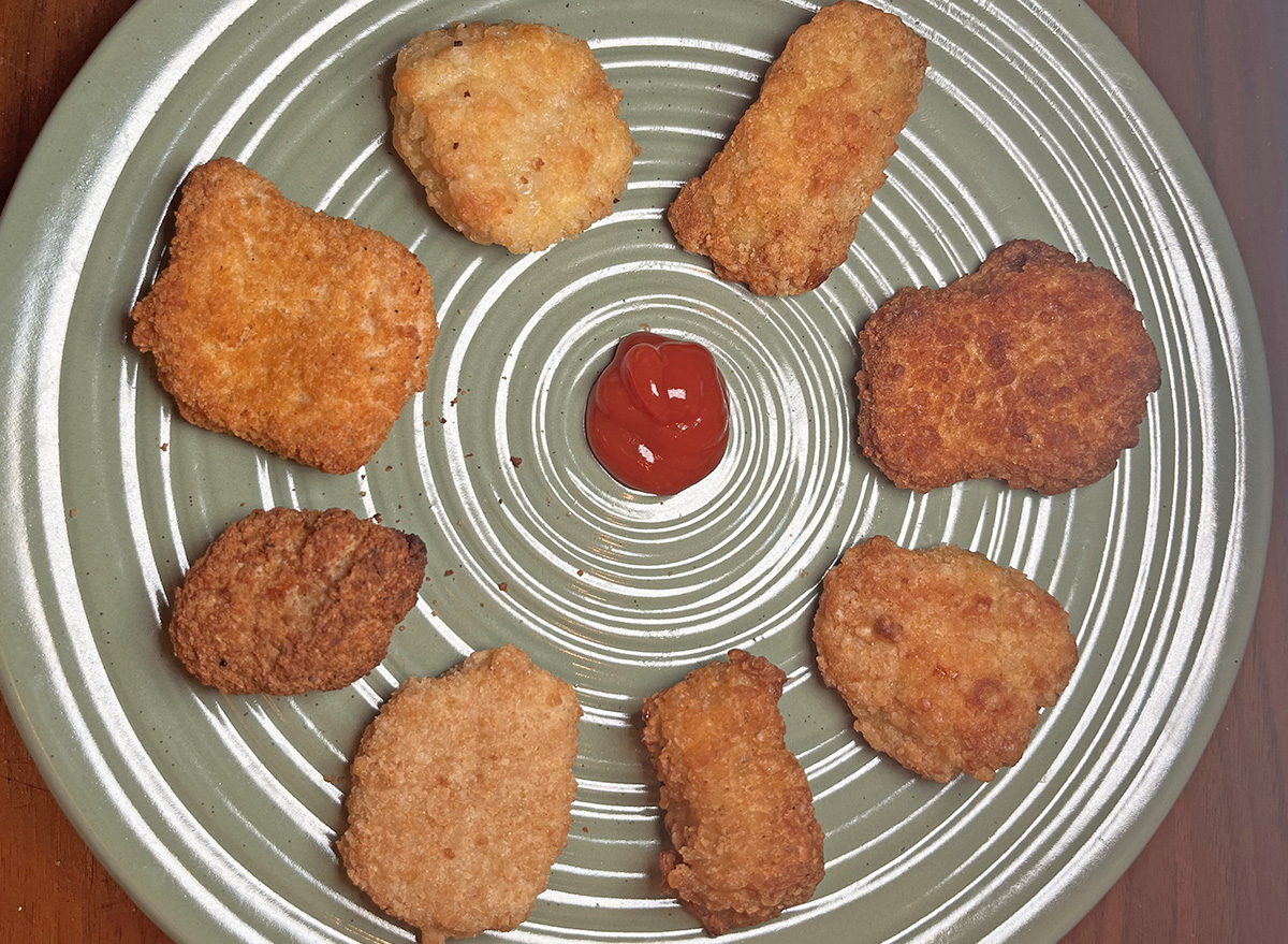 Frozen chicken nuggets