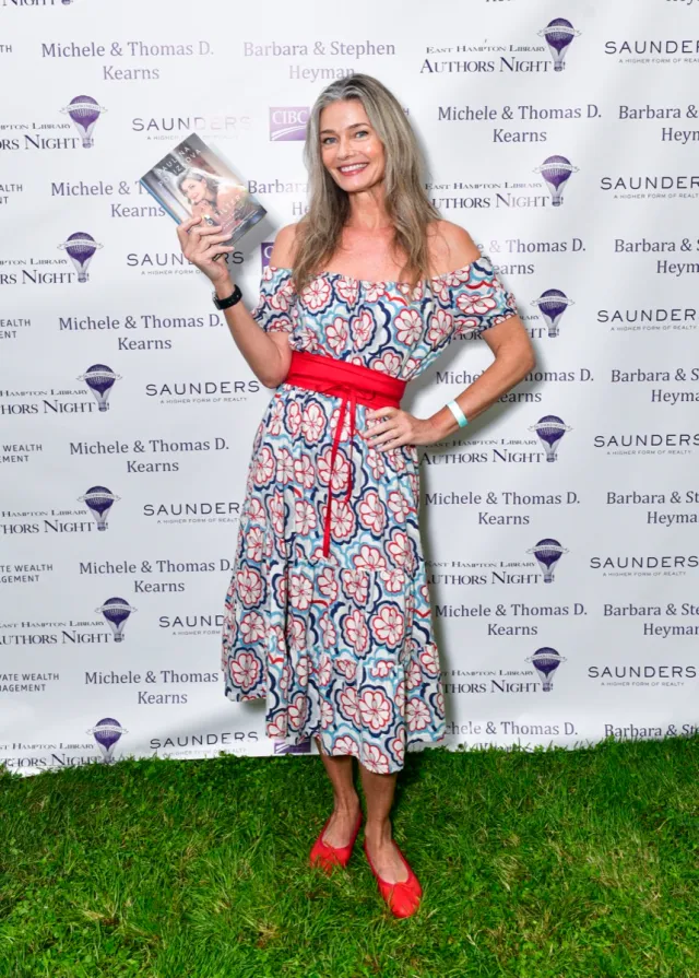 EAST HAMPTON, NEW YORK - AUGUST 12: Paulina Poriskova attends Authors Night 2023 with East Hampton Library on August 12, 2023 in East Hampton, New York. (Photo by Eugene Gologursky/Getty Images for East Hampton Library)