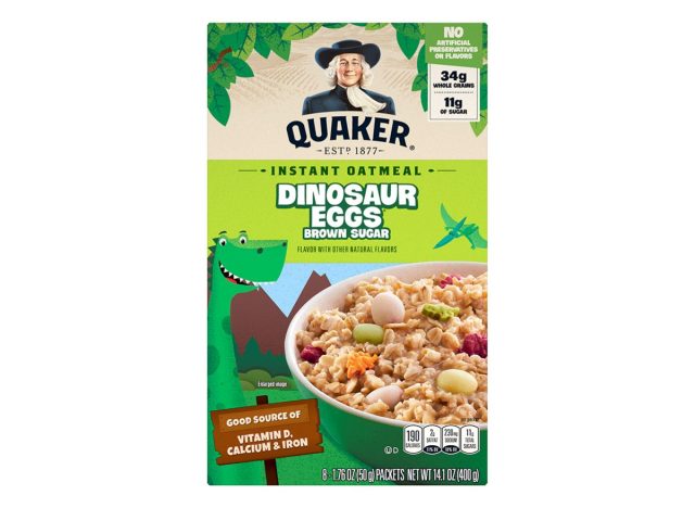 Quaker Dinosaur Eggs Brown Sugar