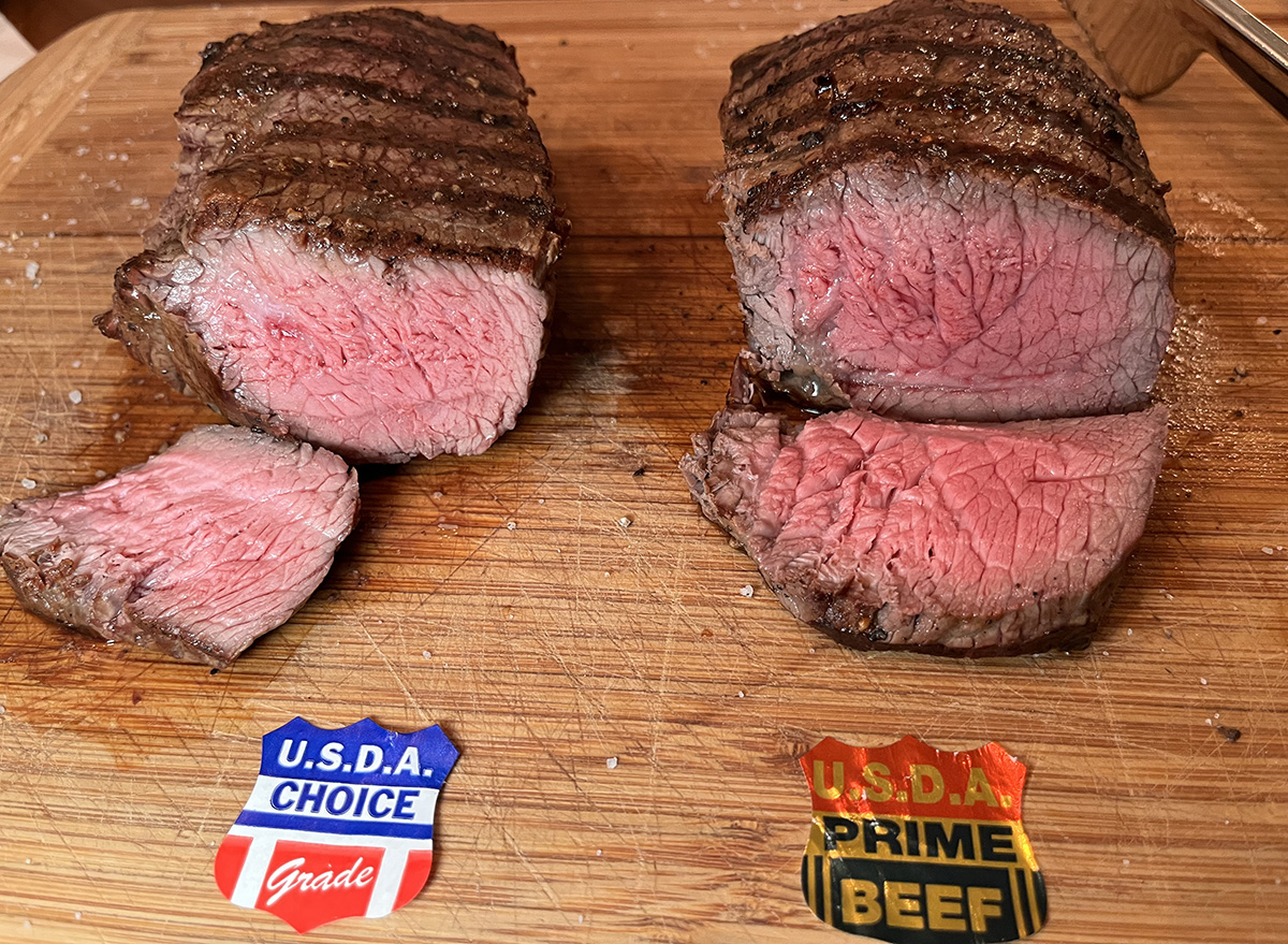Costco Steaks Taste Test Choice vs. Prime