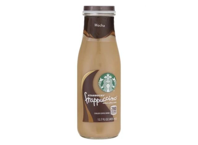 Starbucks bottled frappuccino mocha
