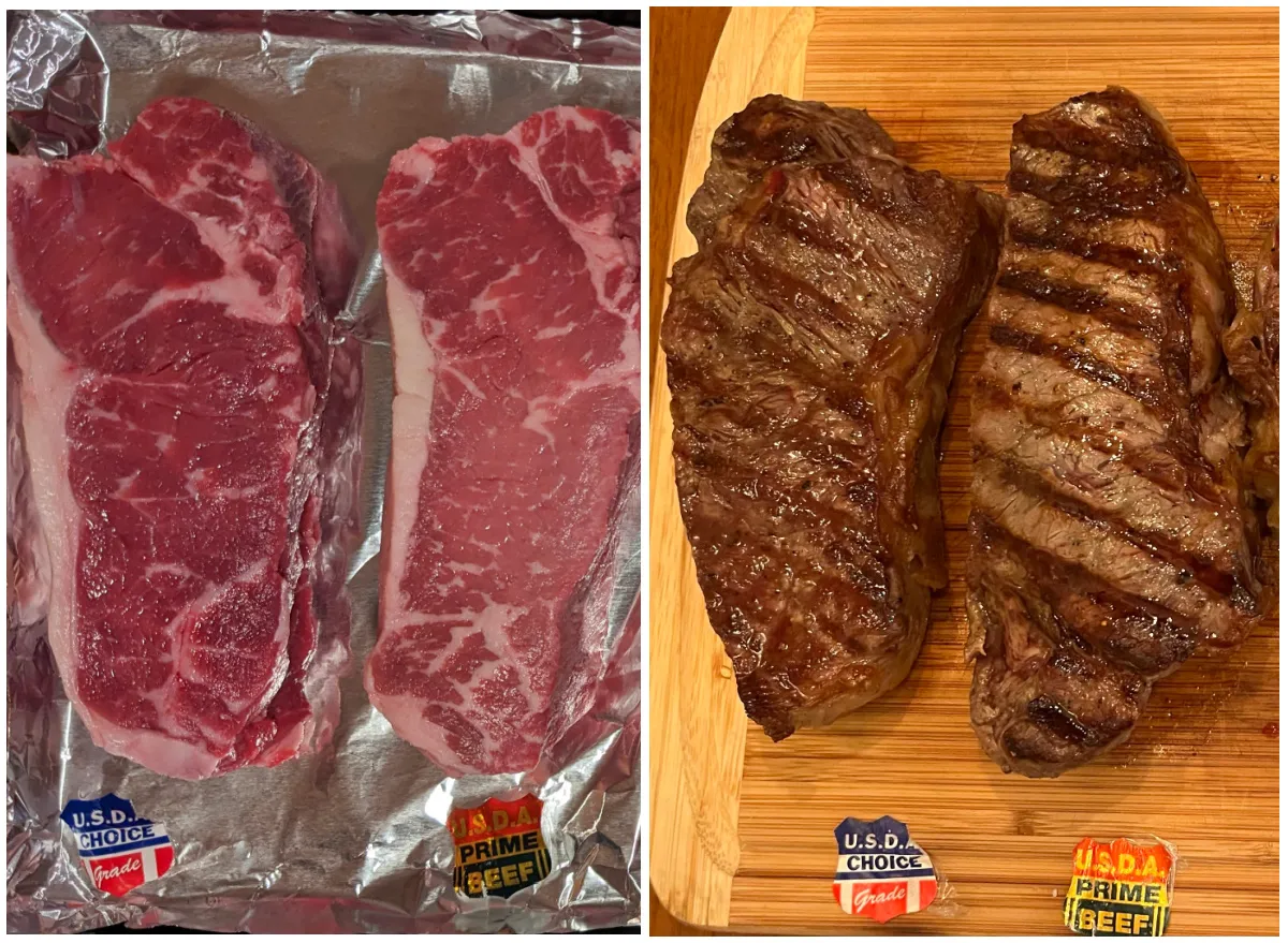 Costco Steaks Taste Test Choice vs. Prime