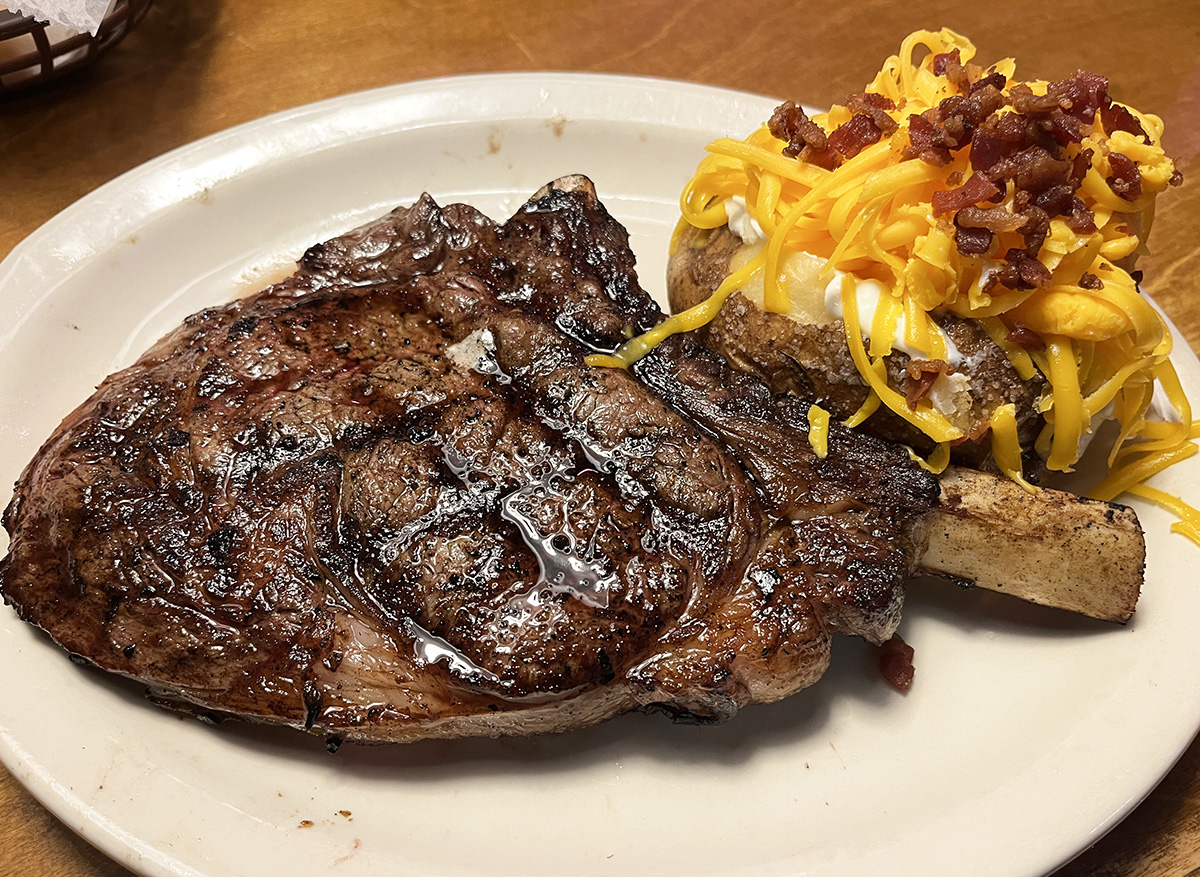 Texas Roadhouse vs. Outback BoneIn Ribeye Taste Test