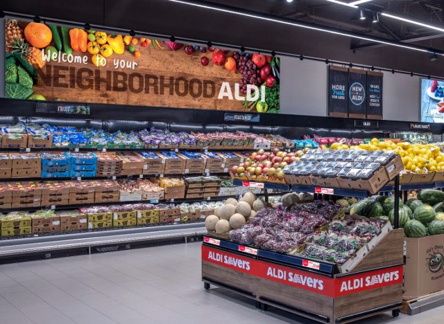 aldi produce section