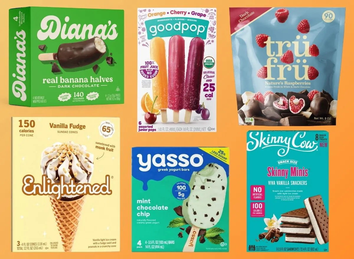 healthy low calorie frozen desserts