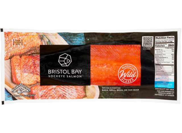 Alaska Seafood Bristol Bay Sockeye Salmon, Wild Caught