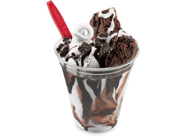 Dairy queen Brownie and Oreo Cupfection